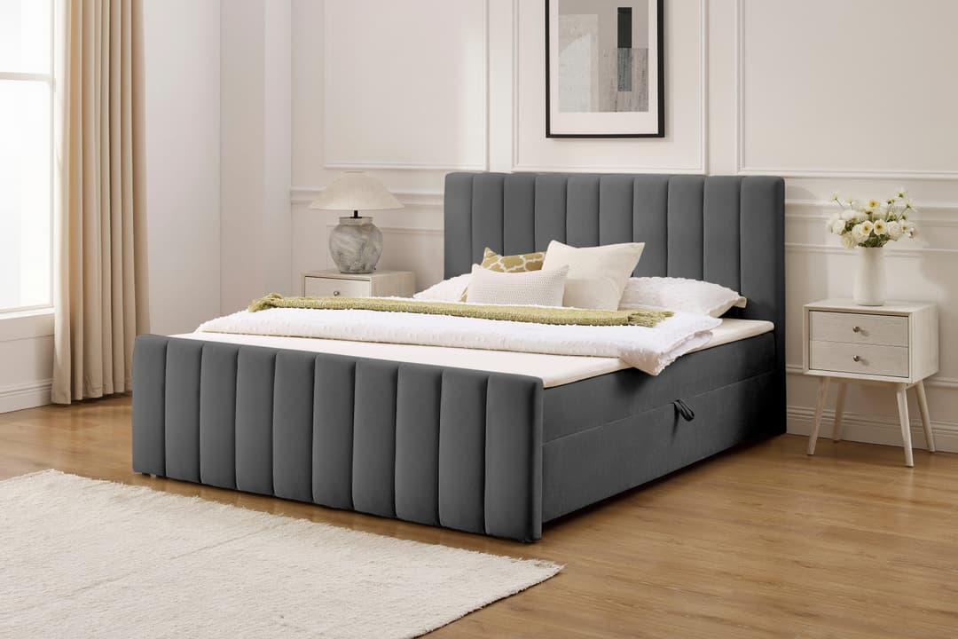 OTTO home Boxbett Yanna | Grau