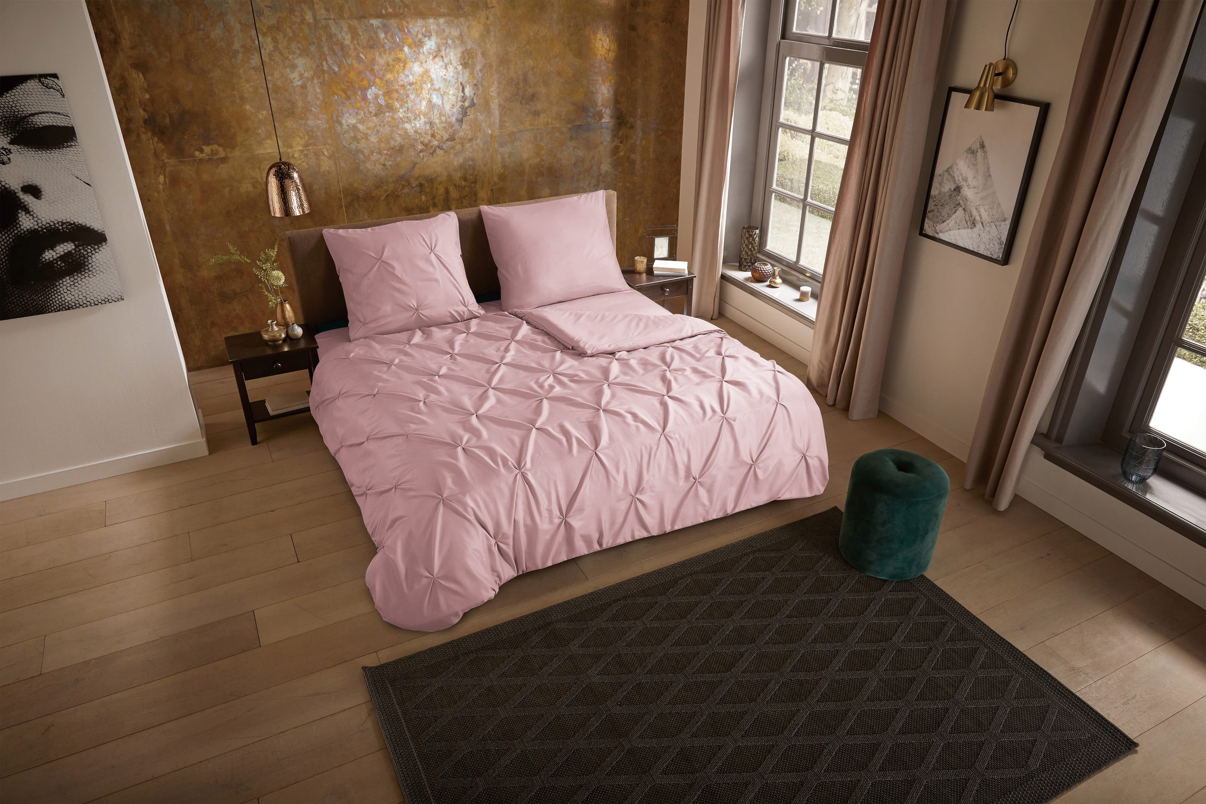 PURE luxury collection Elegence Bettwäsche-Set | Rosa