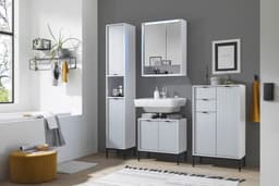 BASIC by Balculina Hochschrank Lucera | Weiß