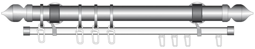 Liedeco U-Schiene U-STORELAU01GS | Beige