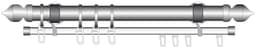 Liedeco U-Schiene U-STORELAU01GS | Beige