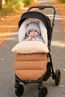 Fillikid Fußsack Atlas | Braun