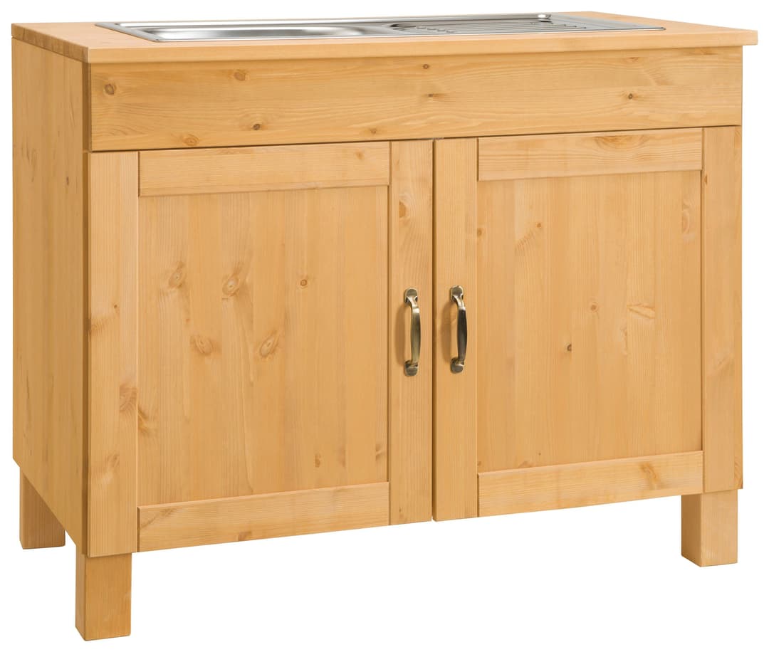 Home affaire Spülenschrank Alby | Holztöne