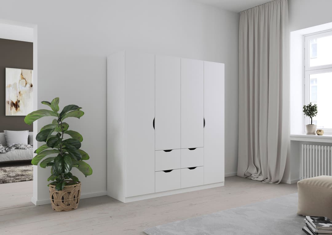 rauch Kleiderschrank Freiham | Weiß