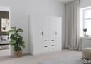 rauch Kleiderschrank Freiham | Weiß 2