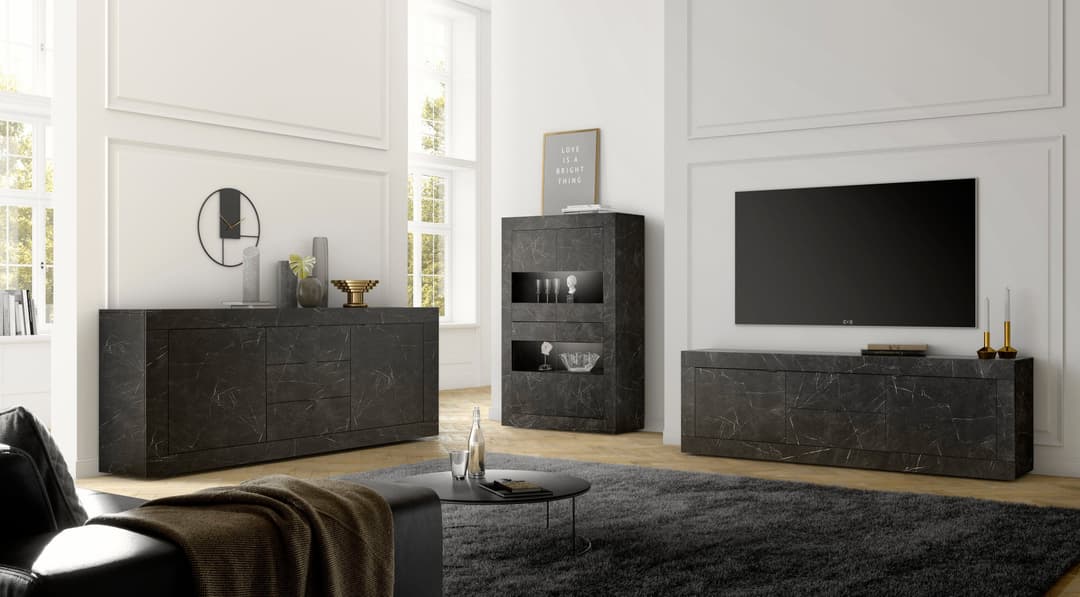 Home affaire Sideboard Basic | Schwarz