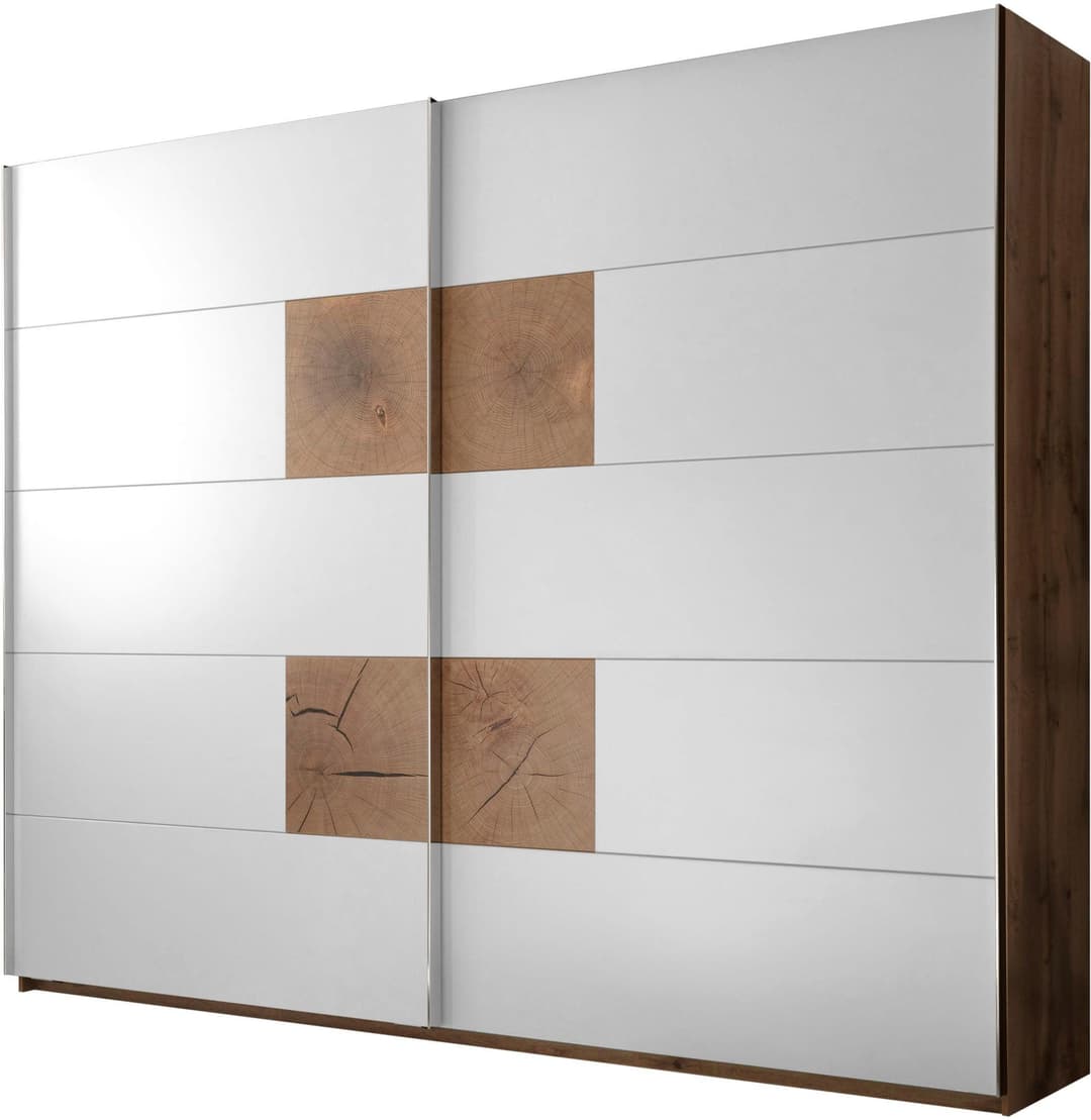 Schlafkontor Schwebetürenschrank Capri | Holztöne