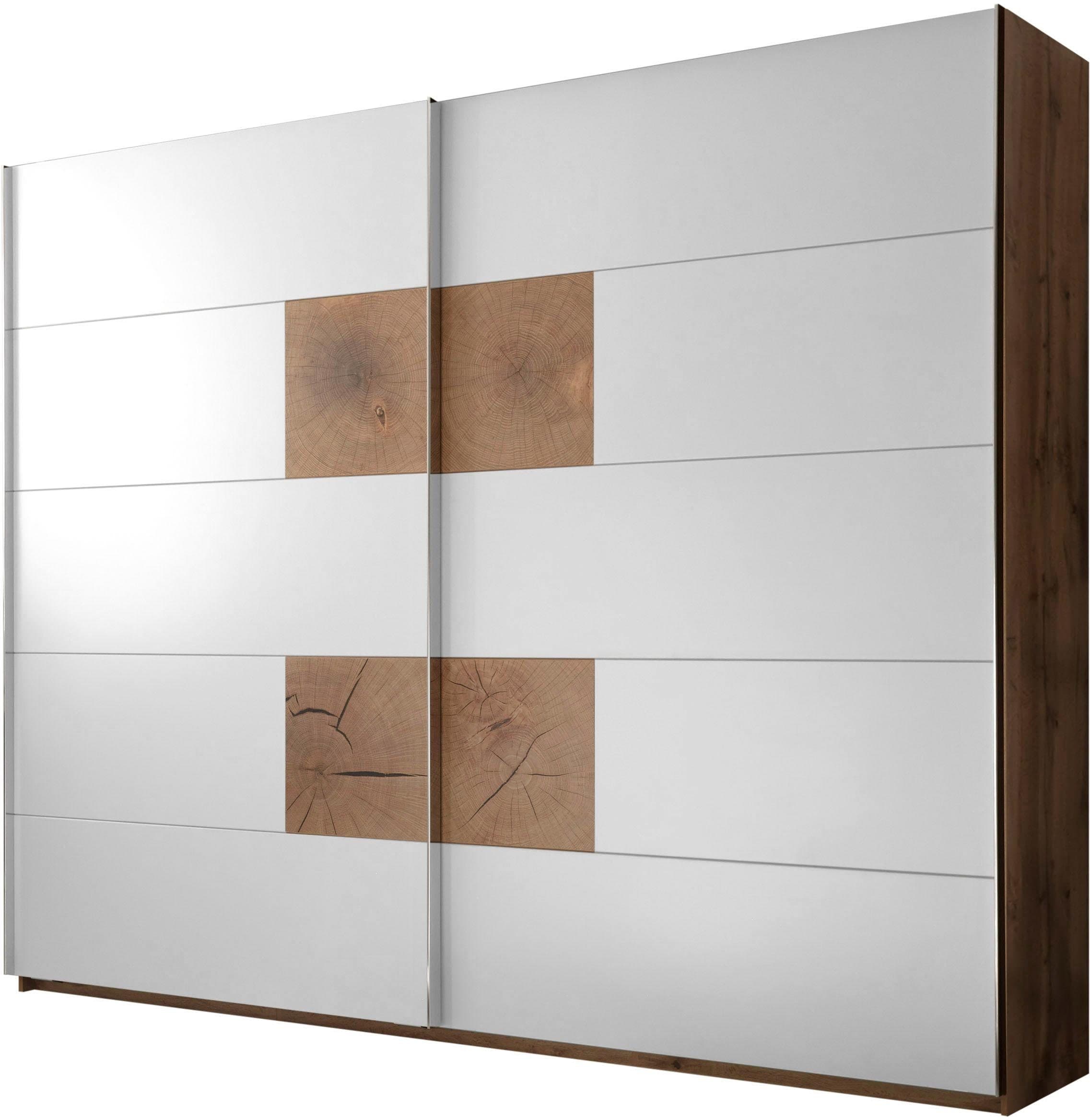 Schlafkontor Schwebetürenschrank Capri | Holztöne