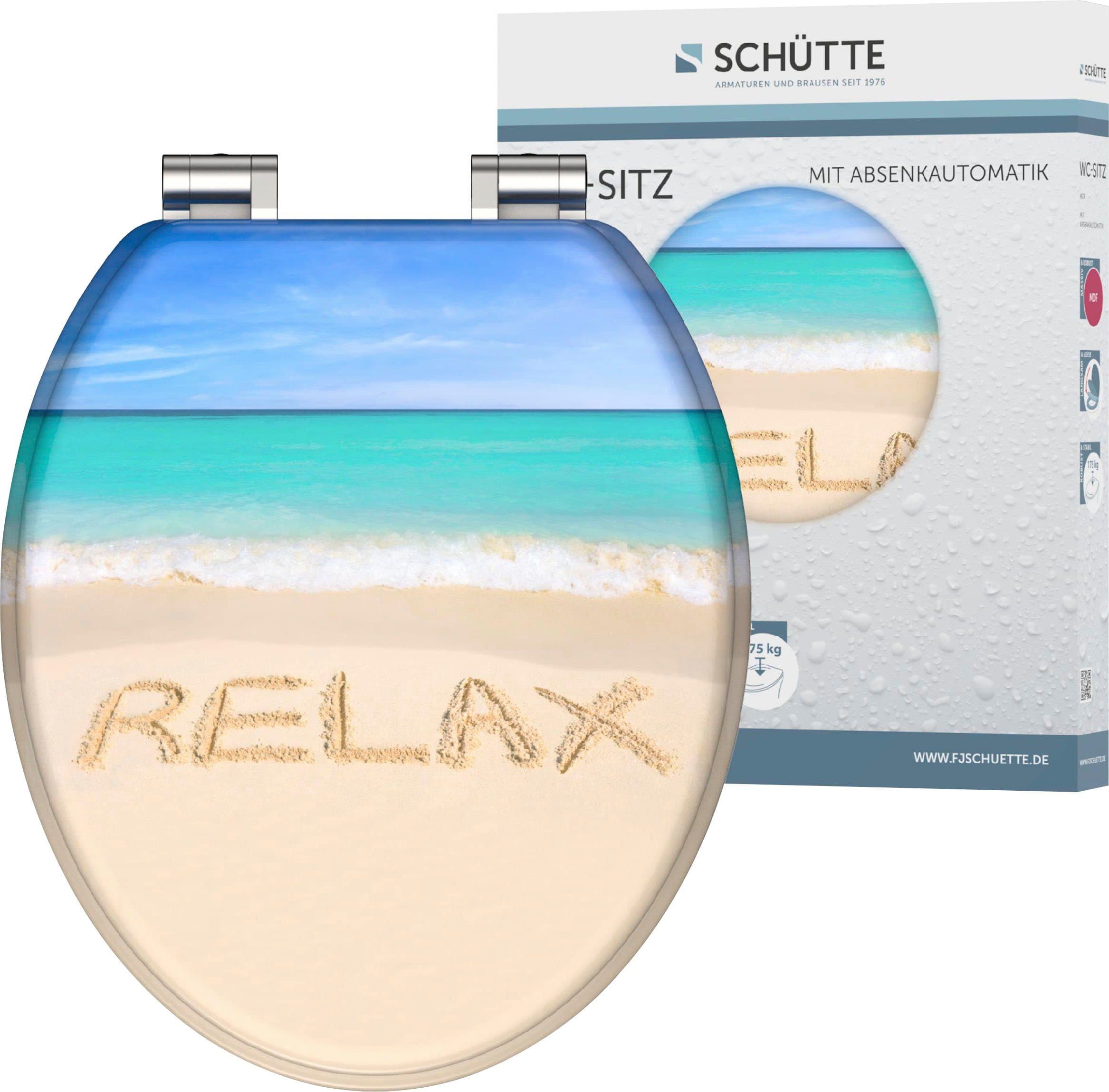 Schütte WC-Sitz Relax | Mehrfarbig
