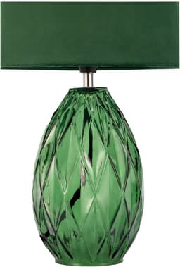 Pauleen Tischleuchte Crystal Velvet | Grün