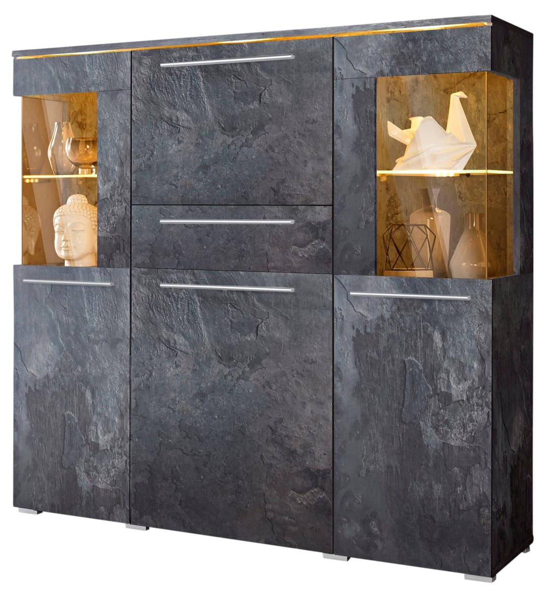 OTTO home Highboard India | Grau