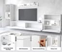 OTTO home Wohnwand PARIS | Schwarz 3