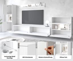 OTTO home Wohnwand PARIS | Schwarz