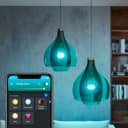 Philips Hue LED-Leuchtmittel Starter Kit Bridge Pro + 2x White and 5