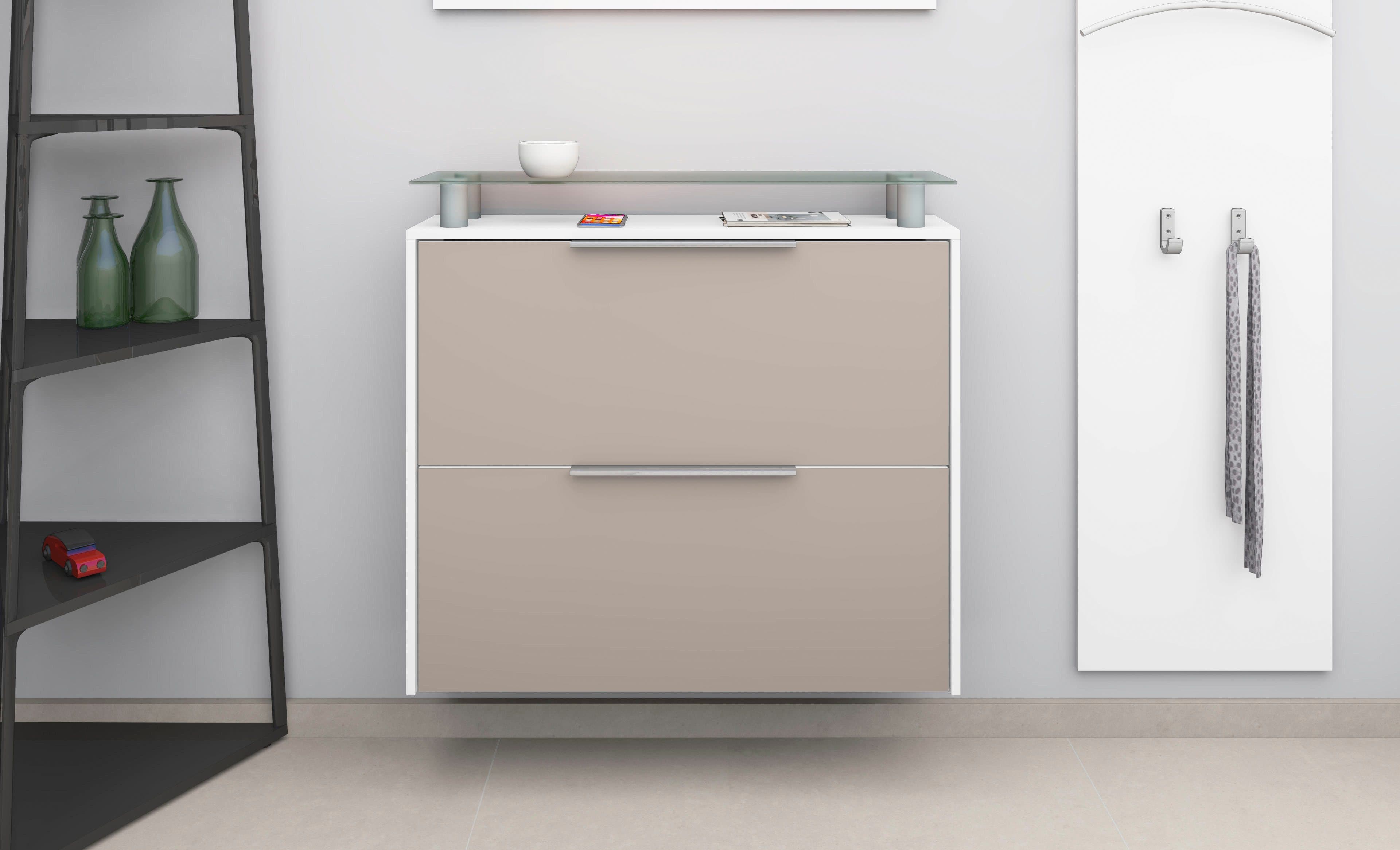 borchardt Möbel Schuhschrank Rena | Weiß