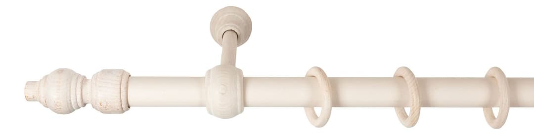 SN DECO GROUP Gardinenstange Filigrano | Weiß
