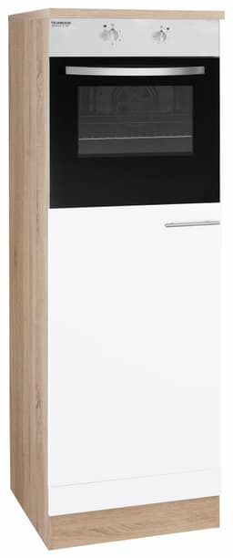 OPTIFIT Backofen/Kühlumbauschrank Kalmar | Weiß