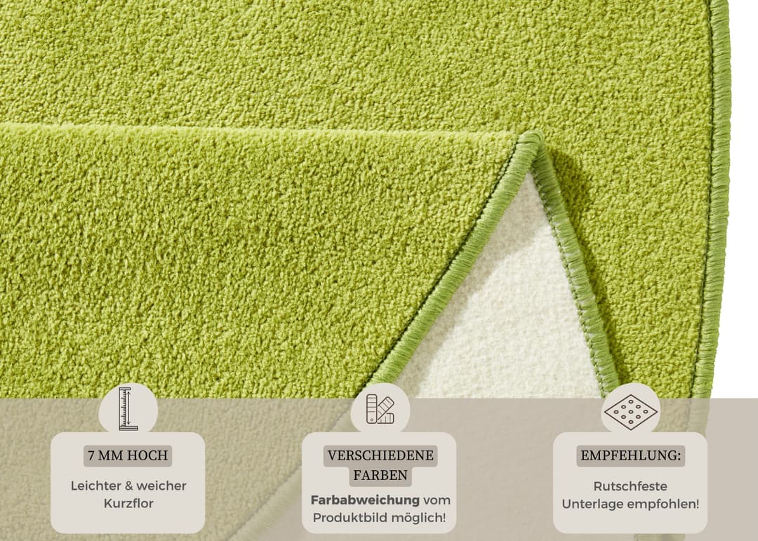 HANSE Home Teppich Fancy | Grün