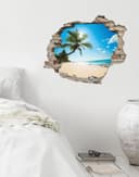 queence Wandtattoo Paradies | Blau 2