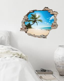 queence Wandtattoo Paradies | Blau