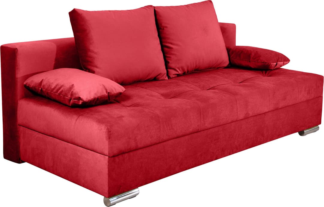 COLLECTION AB Schlafsofa Tania | Rot