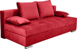 COLLECTION AB Schlafsofa Tania | Rot
