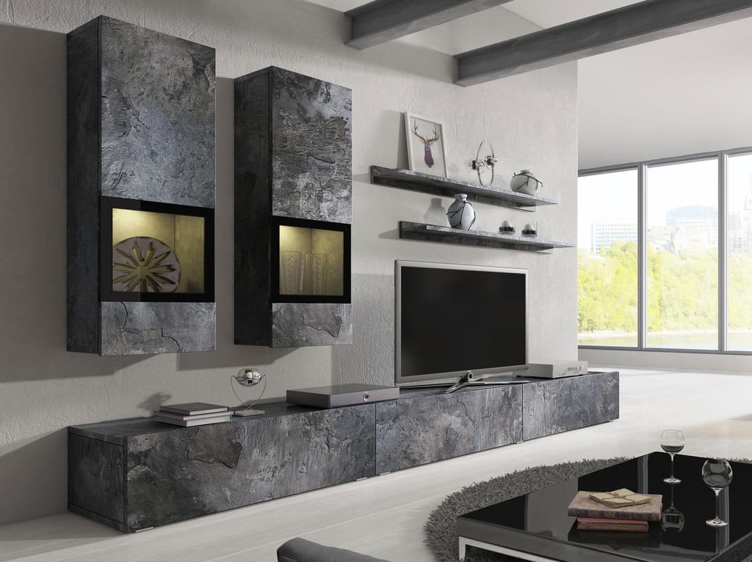 OTTO home Wohnwand Baros | Grau