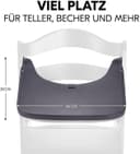Hauck Alpha Wooden Tray Essbrett | Braun 5