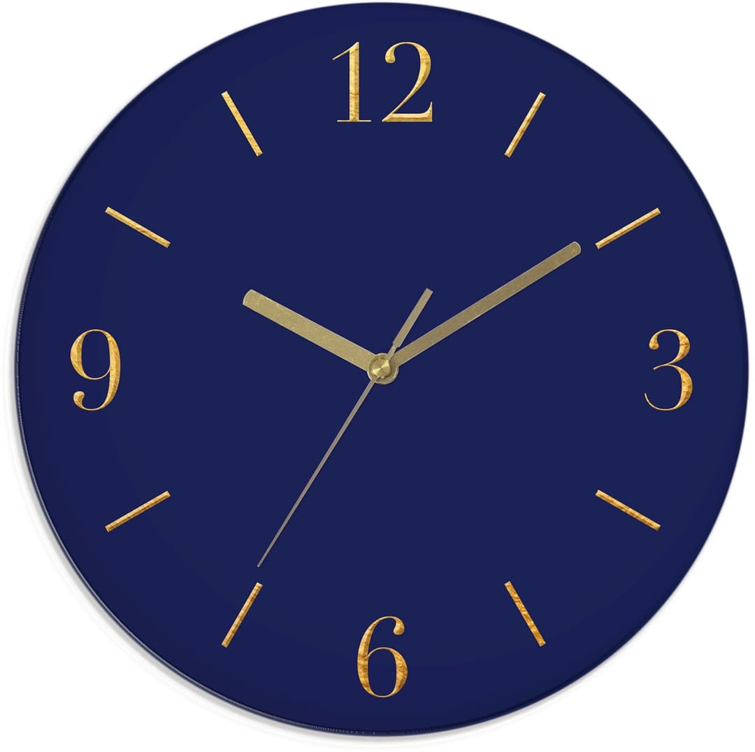 OTTO home Wanduhr Aurum | Blau
