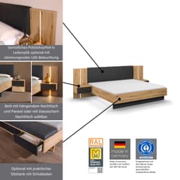 rauch Bettanlage APOLLON | Holztöne