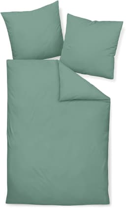 Janine Kissenbezug Colors Mako Satin | Grün