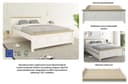 OTTO home Massivholzbett ERIK | Weiß 4