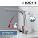 Schütte LONDON Einhebel-Mischbatterie | Silber 4