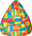 Sitting Point Sitzsack Bricks Cat XL | Mehrfarbig
