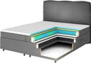 FORTE Boxspringbett Lanciano Max | Grau 3