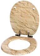 Sanilo WC-Sitz Sand Stone | Braun 3