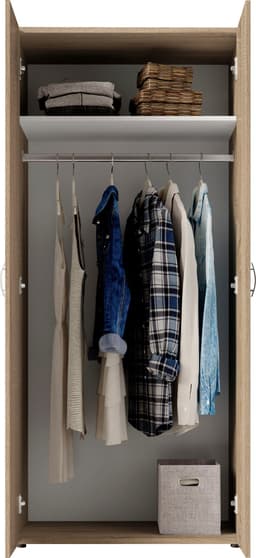 Schlafkontor Kleiderschrank Joe | Holztöne