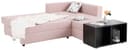 Home affaire Ecksofa Italia L-Form | Rosa 5