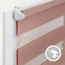 Doppelrollo Duo Rollo Klemmfix | Rosa 5