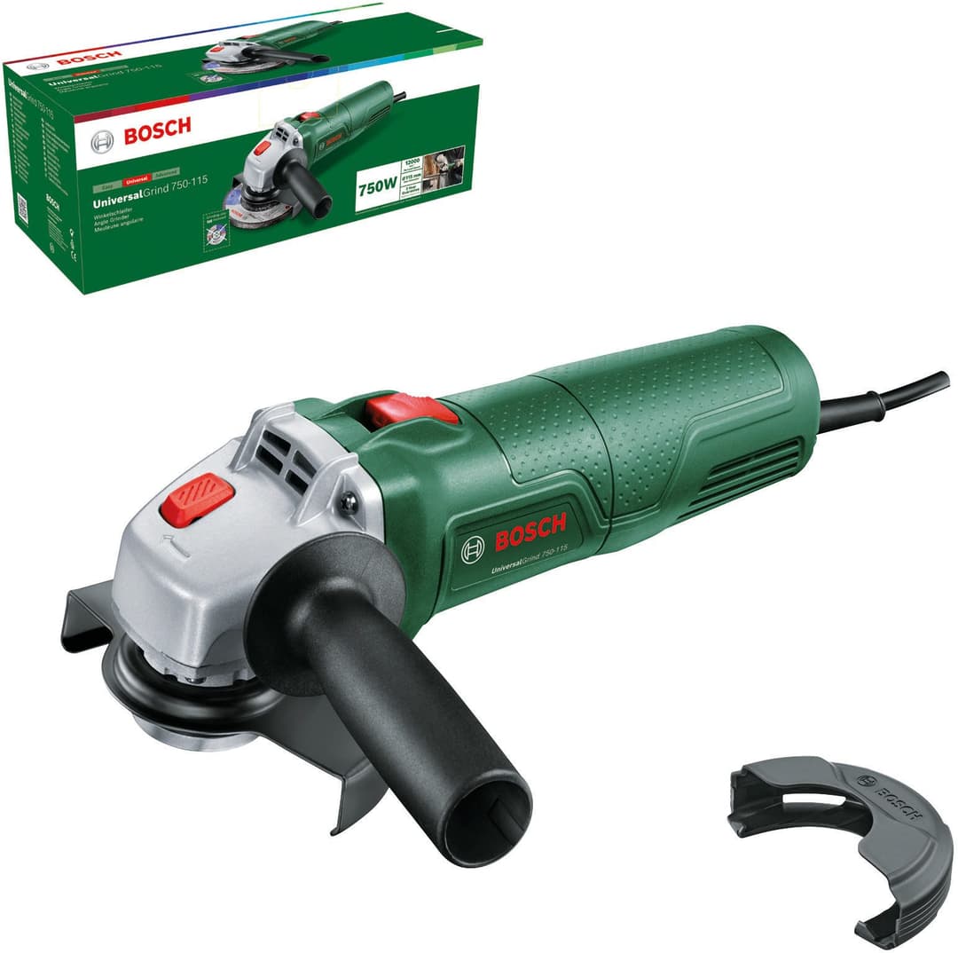 Bosch Home & Garden Winkelschleifer UniversalGrind 750-115 | Grün
