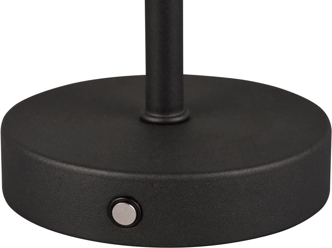 Reality Leuchten LED Tischleuchte JEFF | Schwarz
