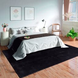 merinos Teppich Loft 37 | Schwarz
