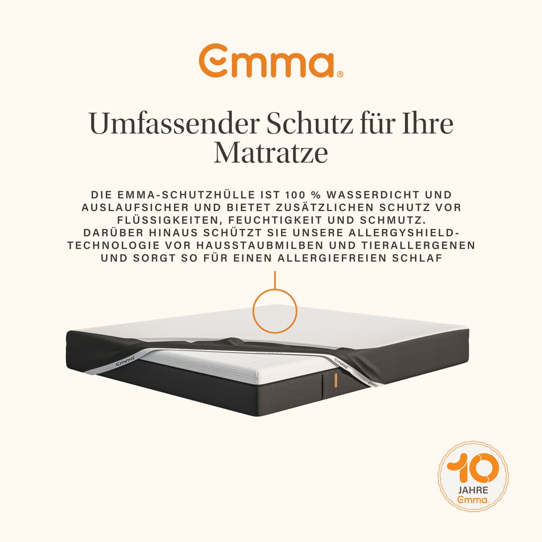 Emma Premium Matratzenschoner | Weiß