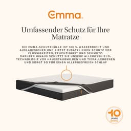 Emma Premium Matratzenschoner | Weiß