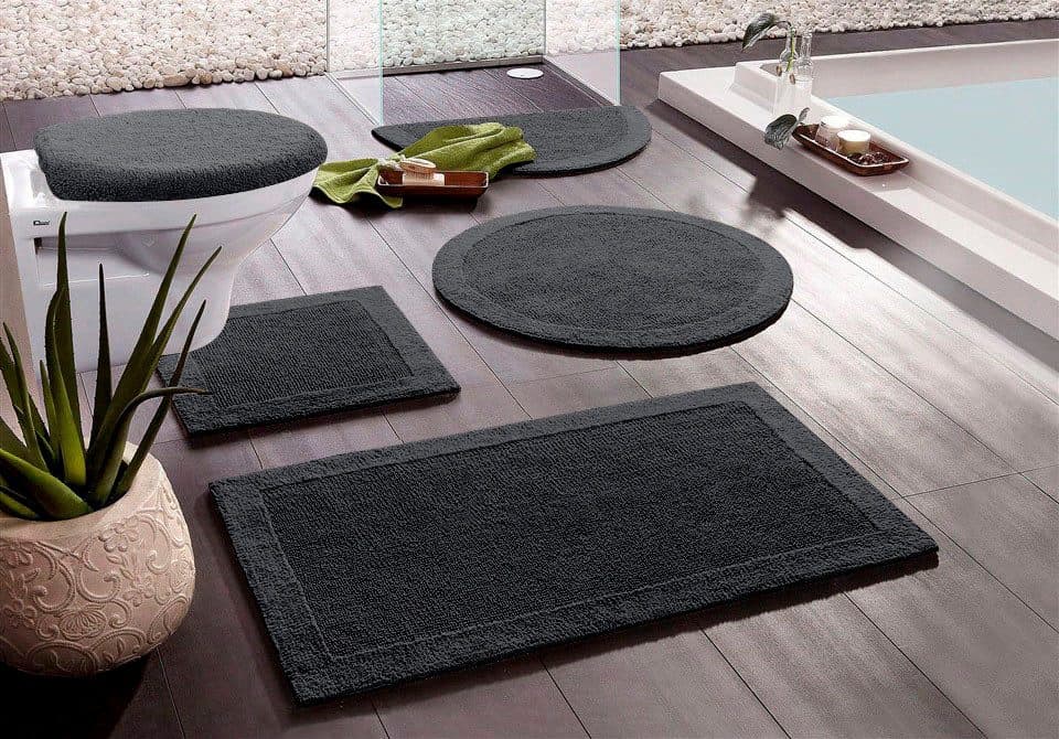OTTO home Badematte Kapra 1 | Schwarz