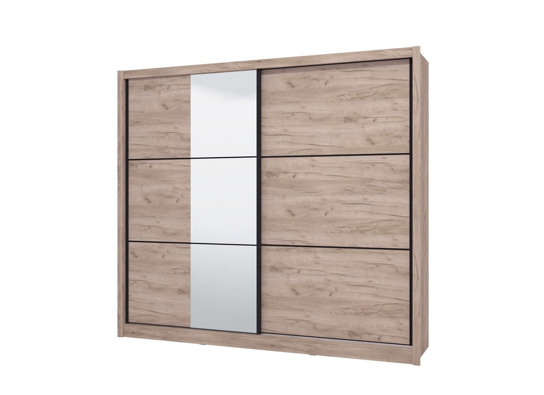 Home affaire Schwebetürenschrank Navara | Grau