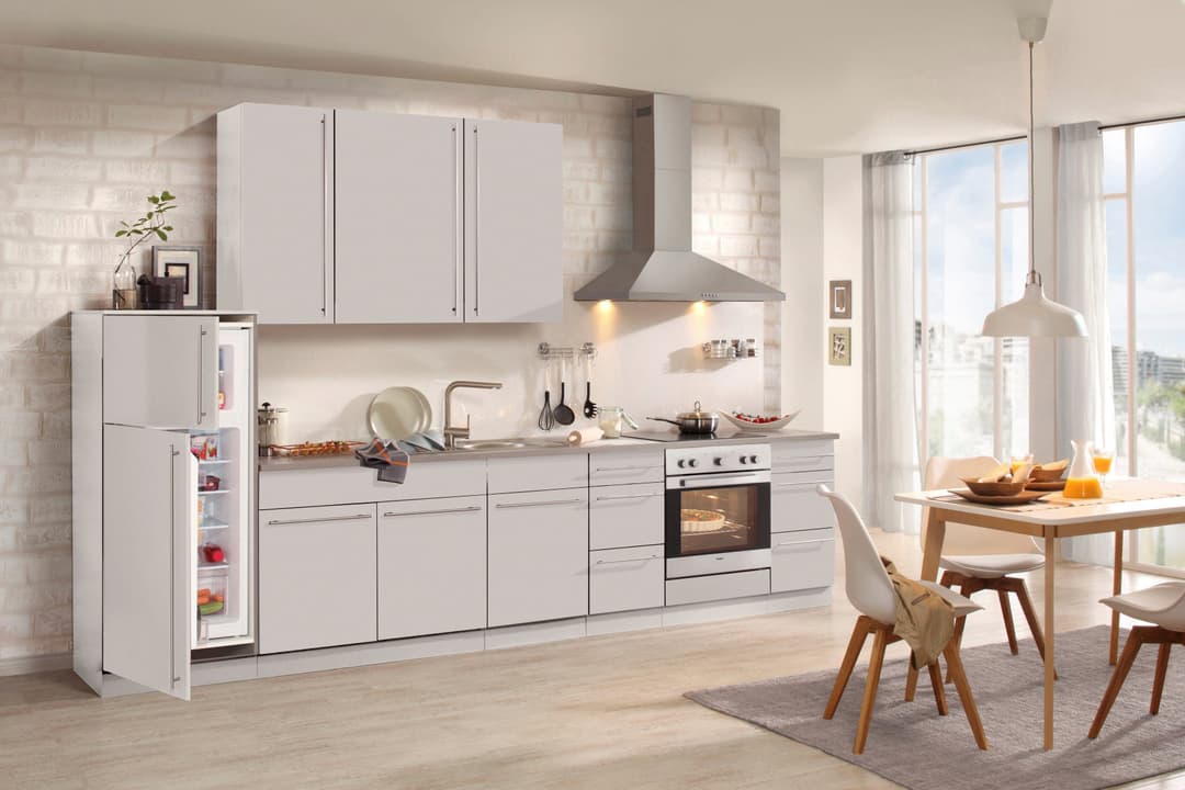 wiho Küchen Spülenschrank Chicago | Braun