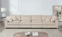 OTTO home Bennid 4-Sitzer Modulsofa | Beige