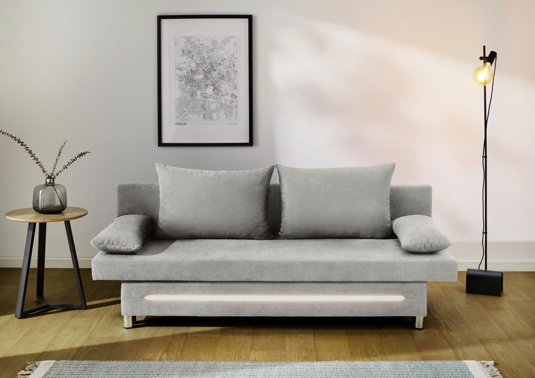 Jockenhöfer Gruppe Schlafsofa Sunrise | Grau