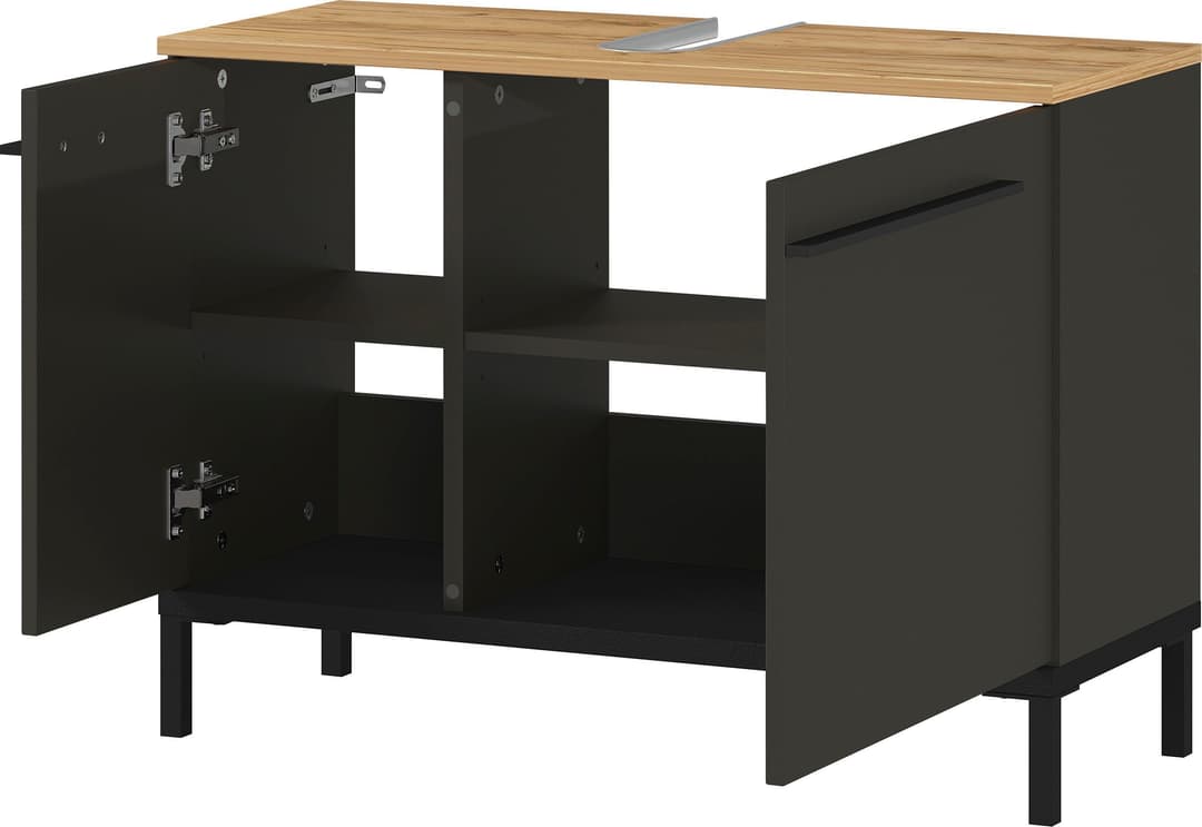 GERMANIA Waschbeckenunterschrank Yonkers | Braun